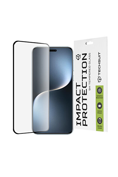 Techsuit Folie sticla Honor Magic7 Pro 111D Full Glue Full Cover, negru
