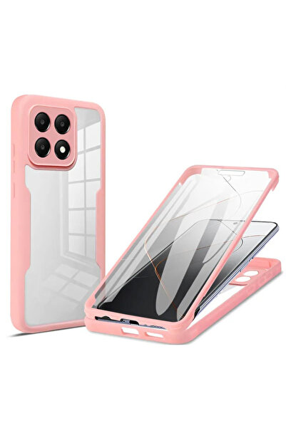 Techsuit Husa 360° Xiaomi Poco F6 Pro ColorVerse, roz