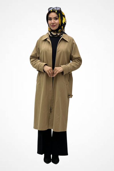 gaze Klasik Trençkot 9072 Camel