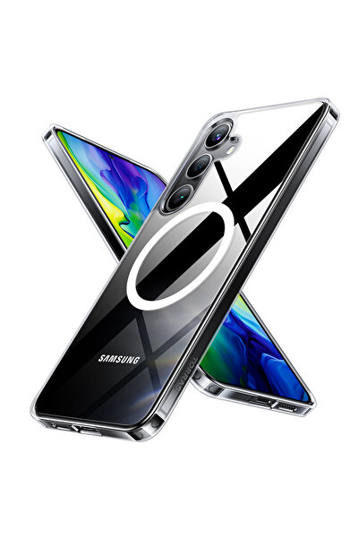 TORRAS Husa Samsung Galaxy S24 Diamond MagSafe Series, transparenta