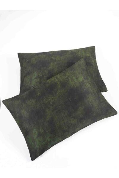 Karna Home Μαξιλαροθήκες 2 τεμαχίων σατέν με κομψή εκτύπωση