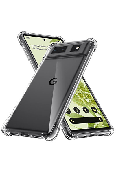 Techsuit Husa Google Pixel 6 Shockproof Clear Silicone, transparenta
