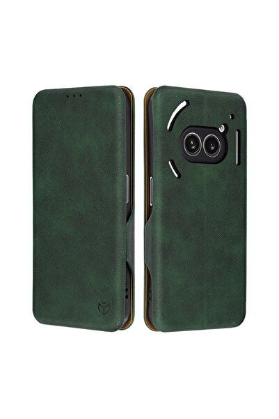 Techsuit Husa 360° Nothing Phone (2a) Safe Wallet Plus, verde