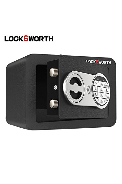 Deli LocksWorth Safe Box #H170*W230*D170 #Black