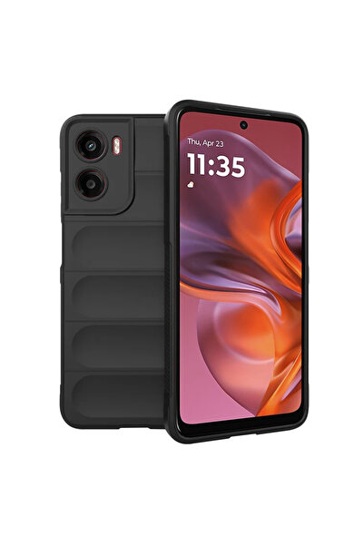 Techsuit Θήκη Motorola Moto G05 Magic Shield, μαύρη