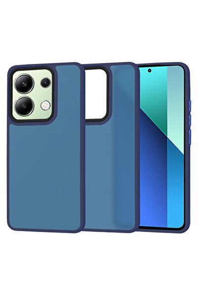 Techsuit Husa Xiaomi Redmi Note 13 4G HaloFrost Series, bleumarin