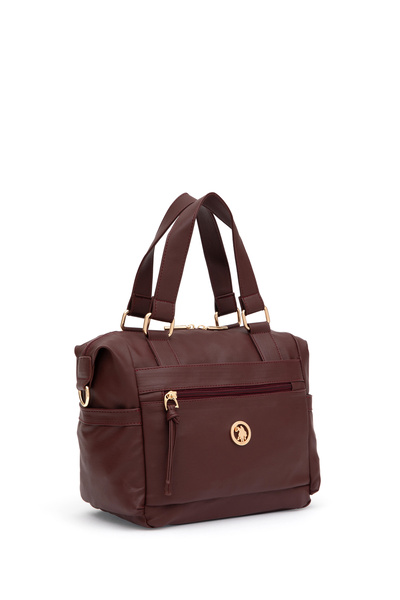 U.S. Polo Assn. Women's Burgundy Soft Shoulder Bag 50317807-Vr014