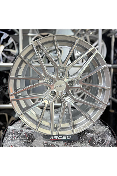 arceo 18'' 5x112 SEVİLLA SİLVER DİAMOND JANT MODELİ ( 4 ADET)