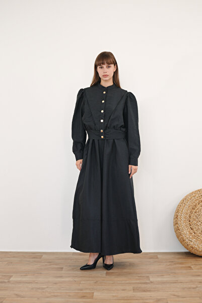 Butik Women's Long Gilet Dress Coat Set