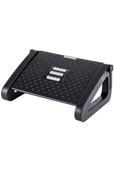 SKY TOUCH مسند قدم SKY-TOUCH أسفل المكتب: مسند قدم قابل للتعديل الارتفاع مع بكرة تدليك ومسند قدم مريح