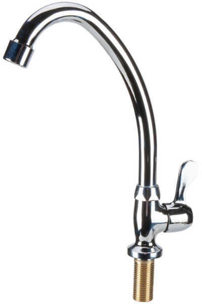 Evotools Robinet de apă rece tip U 4001 - Lungimea robinetului 150 mm Înălțim...