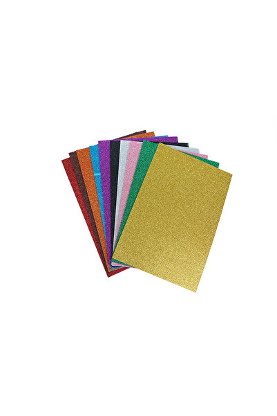 Prestij Boncuk YAPIŞKANLI SİMLİ EVA A4 20X30 10 RENK