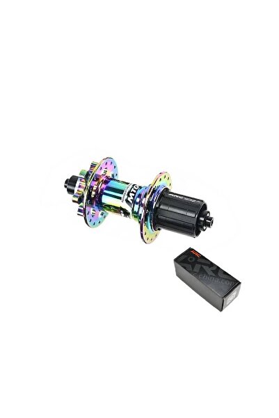 Arc MT-005 Bisiklet Arka Bisiklet Jant Göbeği 32 Delik Rainbow