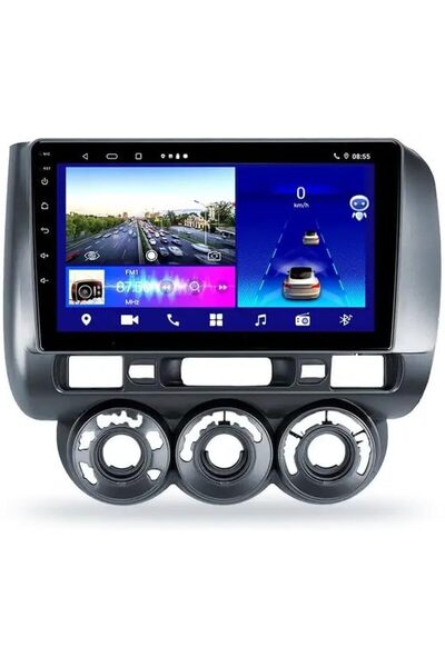 SHEZA STAR ستيريو سيارة أندرويد لهوندا جاز/سيتي 2002-2007 4+32 جيجابايت كامير...