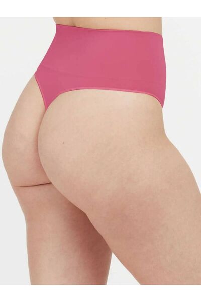 MİSTİRİK Montela Model Waist Shaper Seamless String Slip Corset Dusty Rose Color