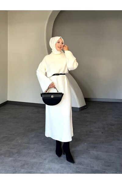 ensade Rochie lungă de iarnă prințesă cu mâneci spaniole