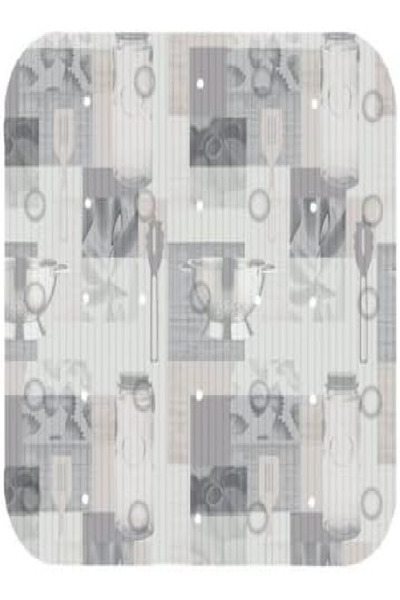 arvix سجادة حوض، 25 × 35 سم، متعددة الألوان، قطعة واحدة لحماية المطبخ