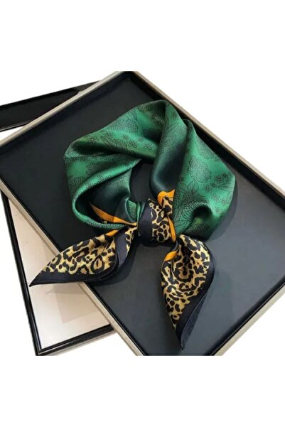 Dgt Luxury Κομψό, Λεοπάρ Λεπτομερές, Αντιηλιακό, Αντιανεμικό, Εκτυπωμένο στις δύο όψεις, Κασκόλ, Κασκόλ 70x70