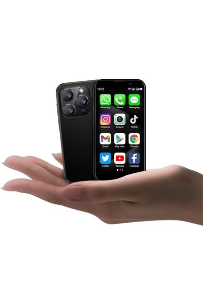 SOYES Mini Smartphone 3.0" HD Touch Screen | Unlocked Android, Dual SIM, Quad-Core, 2GB+16GB"