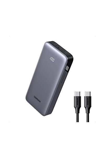 Ugreen Power Bank Nexode 2 USB-C and USB Ports 20000mAh 30W - Gray