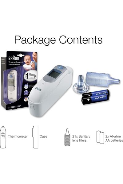 Braun Thermoscan 5 Ear Thermometer (IRT6500)