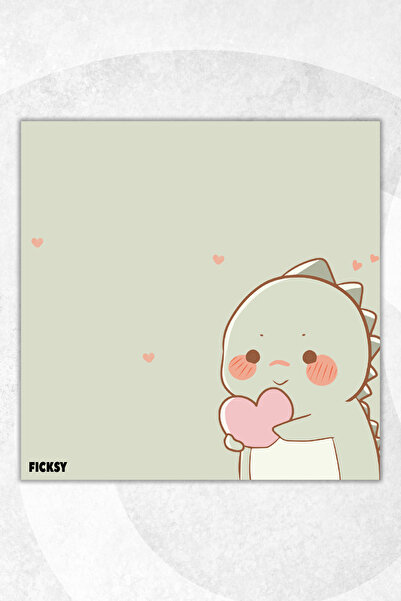 Ficksy Notepad - 9*9 cm Size - 50 Sheets - Notepad - Memopad - Note Paper - to Do List - Notebook