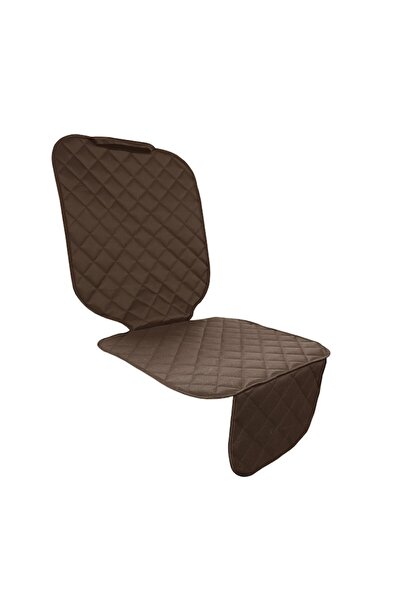 Metru Patrat Protective Quilted Universal Car Seat Cover, Kids Seat, Baby Car Seat, Waterproof, Washable, Brown,