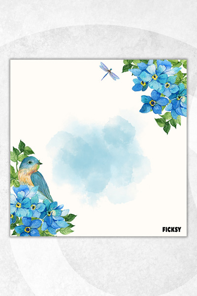 Ficksy Flower Memo Pad - 9*9 cm Size - 50 Sheets - Notepad - Memopad - Note Paper - to Do List - Notebook