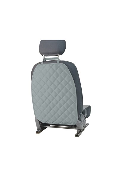 Metru Patrat Protective Quilted Car Cover for Front Seat Backrest, Universal, Washable, Waterproof, Grey