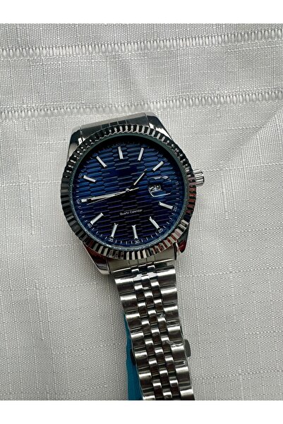 Coliseum Steel Cord Calendar Dial Men's Wristwatch in Gift Box