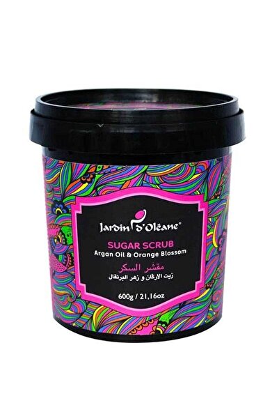 Jardin Oleane جاردن اوليان مقشر السكر بزيت الأركان وزهرة البرتقال 600 جم