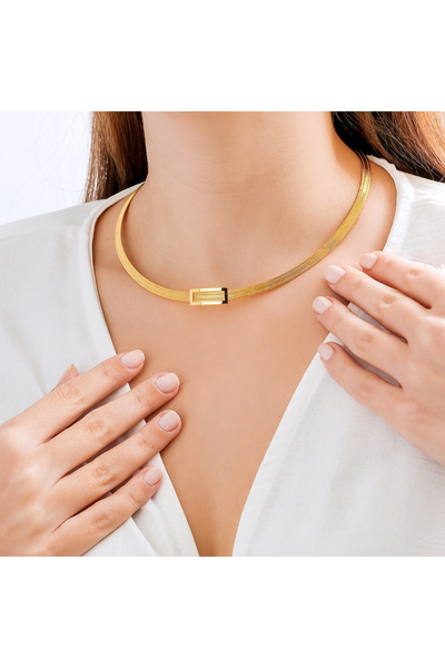 Hakan Güler Kuyumculuk 14 Ayar Altın Trabzon Hasır Gerdanlık