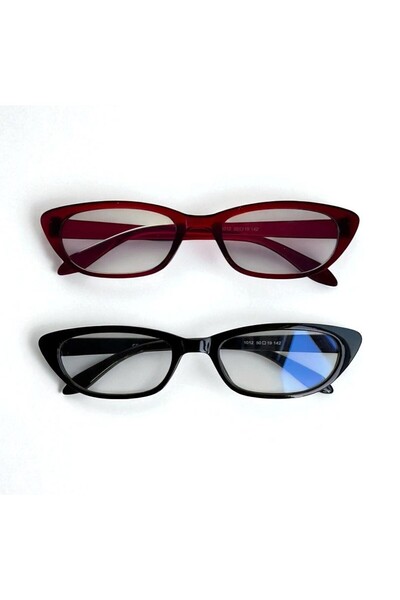 ZENIT Hillary Siyah&Bordo optik uyumlu ışıklara karşı korumalı cateye kadın b...