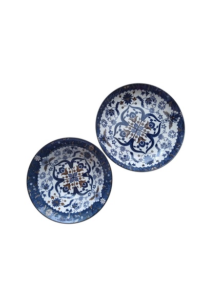 OEM Ceramic dinnerware set with oriental floral pattern