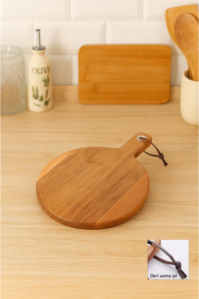 Çavdar Group Acacia Luxury 20X30 cm Oval Presentation Plate Breakfast Plate Presentation Plate Serving Plate