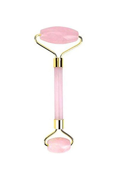 Zgts Tker Jade Stone Face Roller Gold/Pink