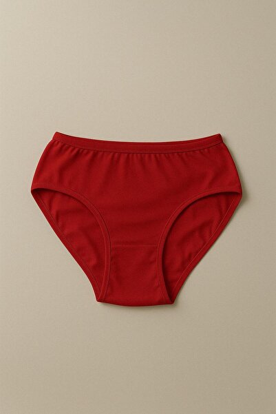 NOMOTHETIC Women's Panties 1 Pack High Waist 100% Cotton Lycra Flexible Solid...