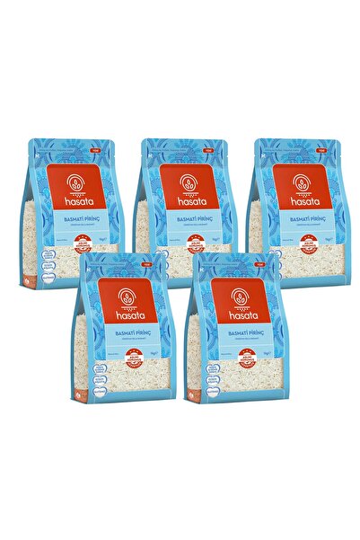 Hasata Basmati Pirinç 1 kg x 5 Adet