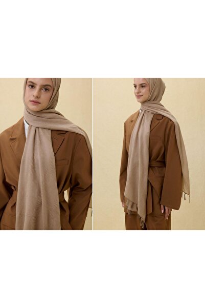 FENZA SCARF Brown Shawl