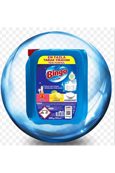 BingoSpa 4000 جرام منظف الأطباق - تركيبة طبيعية بالخل والليمون، مزيل شحوم قوي...