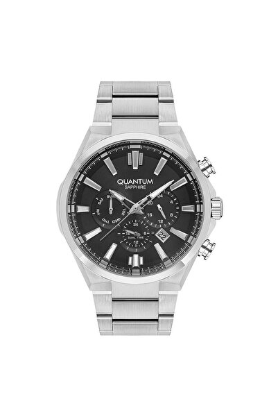 Quantum Pwg1094S.350 All Functions Steel Band with Active Sapphire Glass Stee...