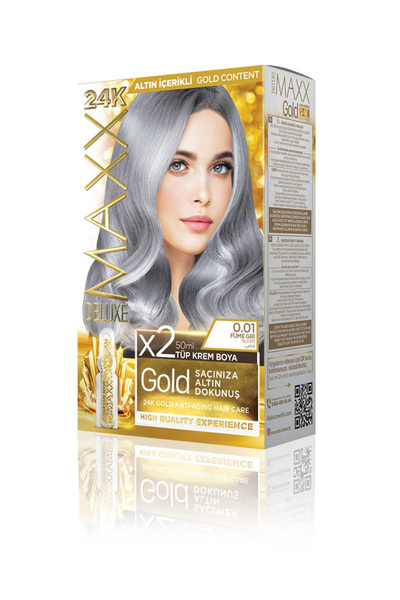 MAXX DELUXE Golden Beauty Set Boya 0.01 Füme Gri