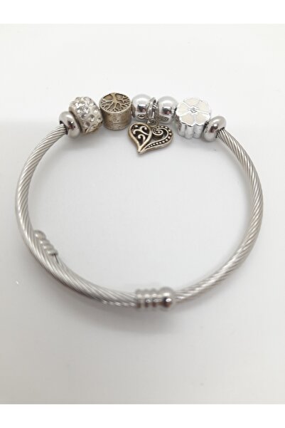 Zaradise Accessories سوار نسائي من الفولاذ المقاوم للصدأ موديل: 130614