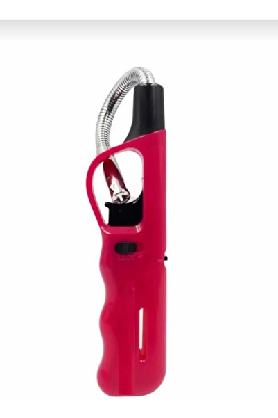 KIZILELMADA ولاعة غاز حلزونية طويلة – عملية للمدفأة والتخييم والمطبخ والمنزل (قطعة واحدة) فوشيا