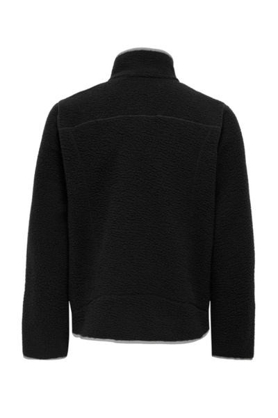 Only & Sons Onsseb Life Sherpa Jacket Otw Men's Zipper Pocket Detail Fleece