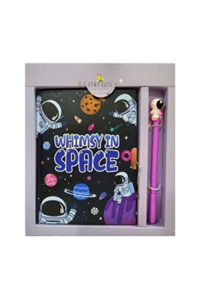 Taros مجموعة دفتر يوميات مع قفل وقلم حبر جاف - للذكريات الخاصة