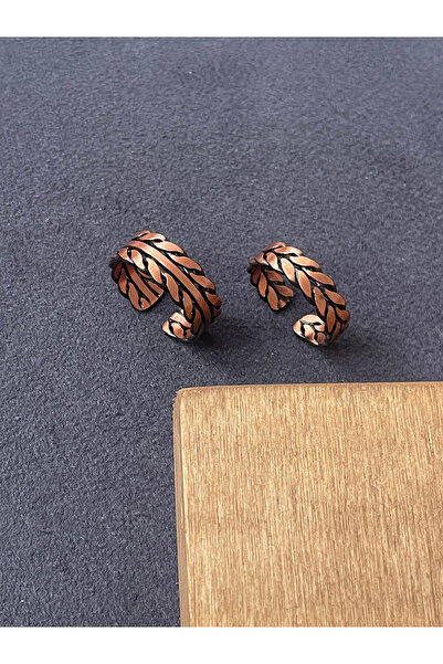 Rupen Kraft Handmade 100% Copper 2 Piece Design Ring Adjustable Copper Ring U...