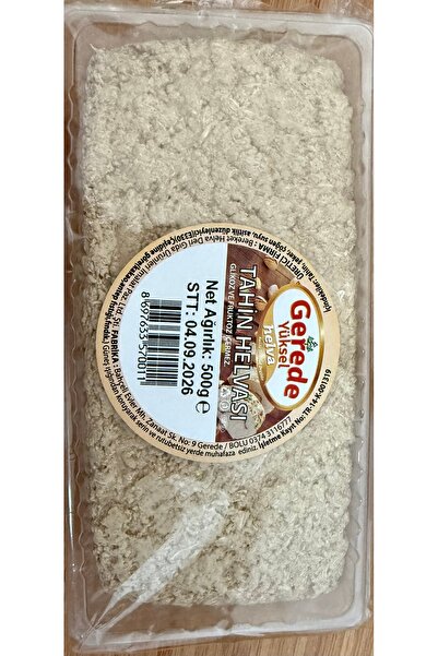 Gerede Yüksel Helva TAHİN HELVASI SADE 500 GR