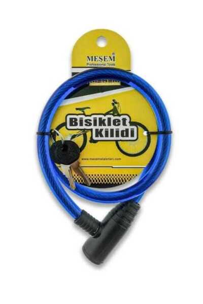 KIZILELMADA قفل دراجة أزرق صغير الحجم - صغير الحجم وآمن