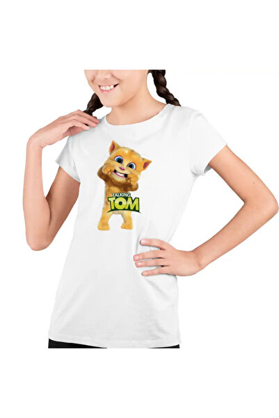 OEM Tricou Copii Fete Ginger Talking Tom